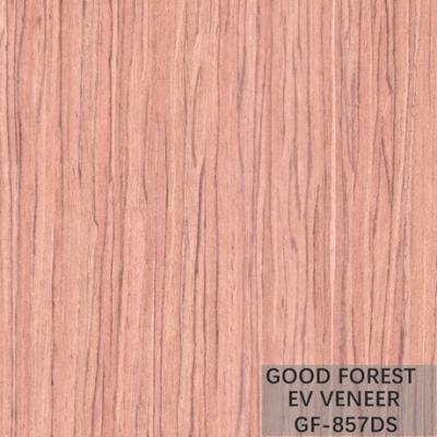 China Straight Grain Engineered Wood Veneer EV Bubinga Veneer Plywood for sale