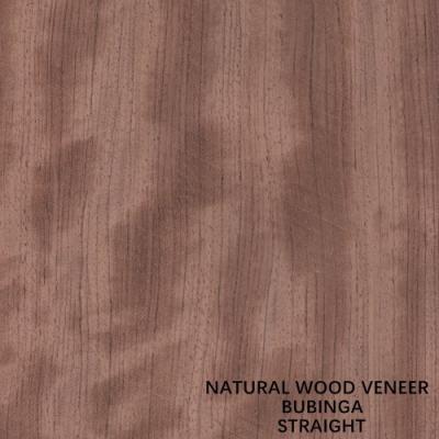 Κίνα Straight 0.5mm Africa Natural Bubinga Wood Veneer For Furniture / Musical Instruments προς πώληση