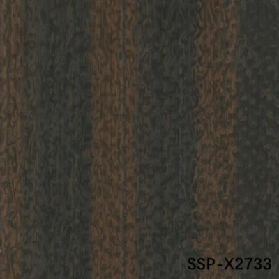 China Smoking Sapele Pommele Engineered Wood Veneer 2500-3100 mm Lengthened Size for sale