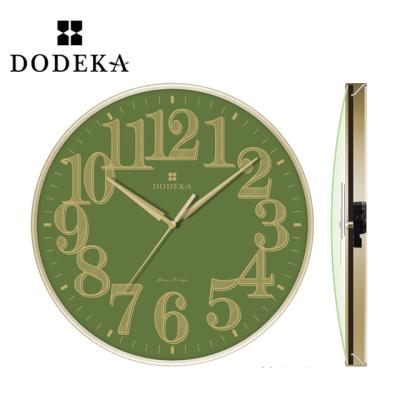 China Custom Made Modern Aluminum Digital Wall Clock for sale