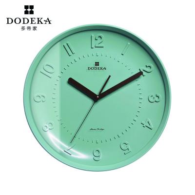 China Art Decor Home Decor Machine Movement Plastic Wall Clock for sale