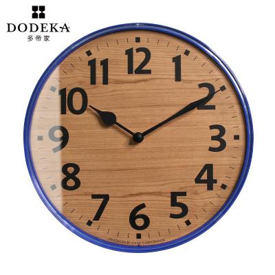 China Taiwan Contemporary Factory Customized Plastic Wall Clock for sale