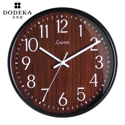 China Promotional Vintage Logo Custom Home Decoration Wall Clock for sale