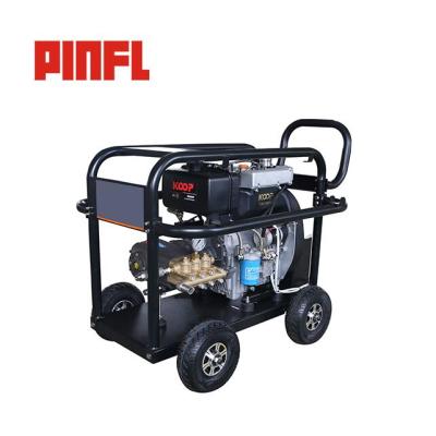 China Other PINFL BFV/BFQ Series 500Bar 22Lpm Diesel High Pressure Gas Pipeline Power Cleaning Machine for sale