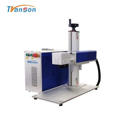 China JPT MOPA color laser printer 20w 30w 60w fiber laser marking machine for metal jewelry laser engraving etching machine for sale