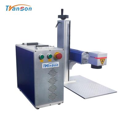 Chine Mini MOPA JPT 20W Metal Fiber Laser Engraver Stainless Steel Color Laser Engraving Machine à vendre