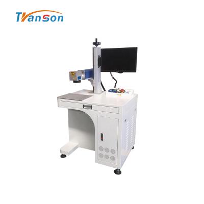 China Tranon MOPA JPT Laser Engraver Color Fiber Laser Engraving Machine With Windows System Price for sale