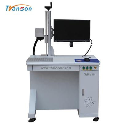 Китай Transon Desktop Fiber Laser Marking Machine 20w 30w 50w 100w for Metal and Nonmetal Materials продается