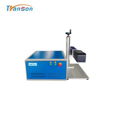 China 100W MOPA 3D Fiber Laser Dynamic Focus Metal Laser Engraver 3D Fiber Laser Engraving Machine for sale