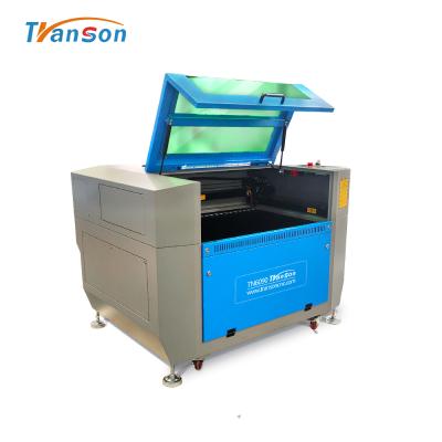 中国 CO2 laser engraving machine 4060 laser cutting machine 60x40cm USB port best price laser engraver cutter 6040 販売のため