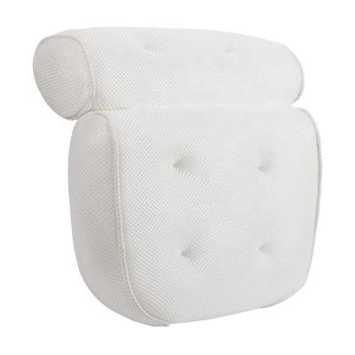 China Stocked Bathing Time Wholesale Neck Support Bath Pillow For Tub Bath Spa Pillow for sale