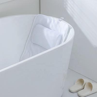 China Dropshipping Stocked Full Body Bath Pillow With Soft Mesh Fabric Bath Pillow Full Body for sale