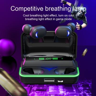 China Dropshipping OEM Mini Sports Stereo In Ear Earbuds Headphones LED Digital Display True Wireless Earbuds With Charging Case for sale