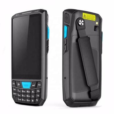 China Android 8.1 NFC Handheld Reader Smartphone Terminal 1D 2D PDA Android OS 4G Wifi Inventory Barcode Operating System Scanner for sale