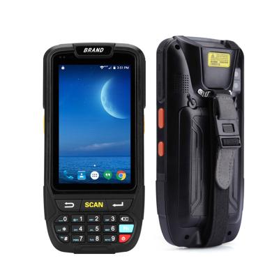 China Smartphone 1D Scan Head Minde966 IP65 Waterproof Android Handheld Industrial PDA for sale