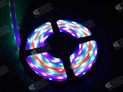 China IP65 Full Color DMX512 LED Strip IP65 DC 12V LED Ribbon Lights For Club / Bar for sale