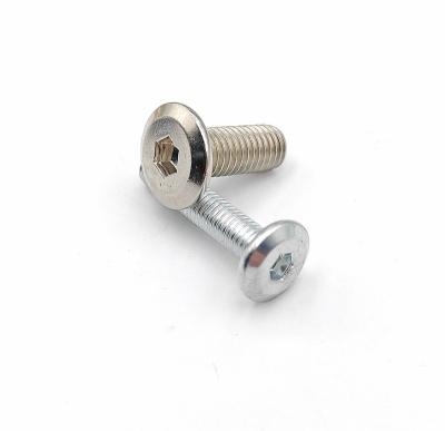 China China Factory Wholesale Professional Durable Fasteners Galvanized Cap Screws Chamfered Hex Screws for sale