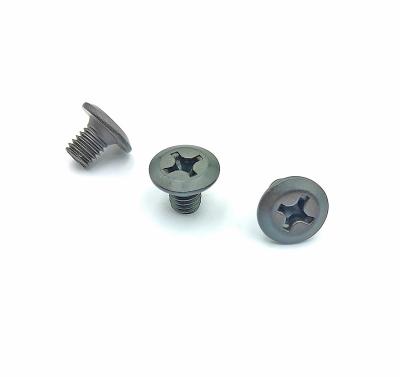 China Durable Carbon Steel Stainless Steel Custom Hex Cross Screws Chicago Screws Back Rivets Chicago Screws Chamfered Cross Nuts for sale