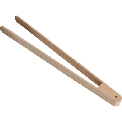 China Sustainable Handmade Natural Wooden Kitchen Utensil Wooden Tongs For Cooking High Quality for sale