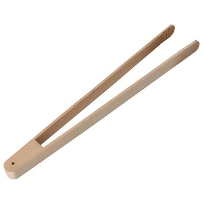 China Multi-Use Kitchen Food Grade 100% Sustainable Wholesale Natural Wooden Tongs for sale