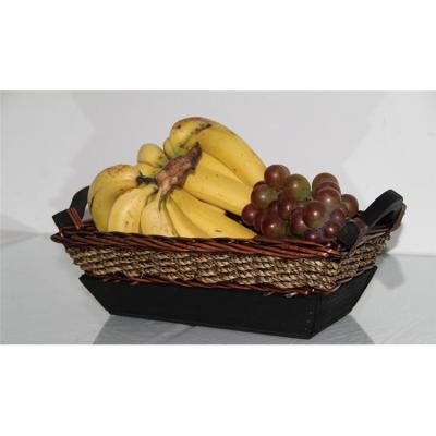 China Eco-Friendly Multi-Function Rattan Woven Gift Wicker Baskets Sustainable Wholesale for sale