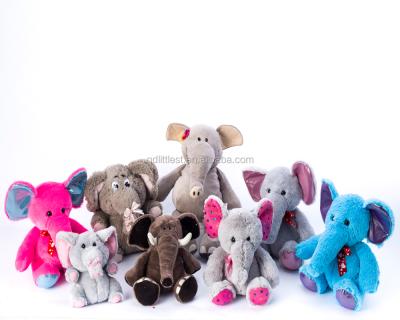 China Environmental Different Size Baby Plush Elephant Toys Animal Stuffed Toys For Children for sale