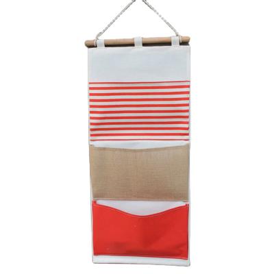 China Factory Direct Wholesale New Design Sustainable Home Storage Wall Pocket Hanging Bags for sale