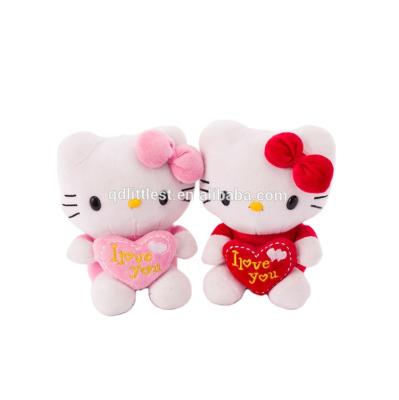 China Kawaii Cat Toy Stuffed Cartoon Animal Good Quality Environmental Plush Toys for sale