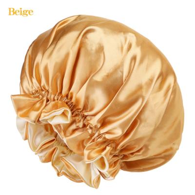 China European and American image popular wide brim stretch nightcap round haircare hat for sale