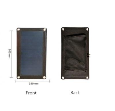 China Environmentally Friendly And Recyclable 300*190*5mm Outdoor Portable Cell Phone Solar Panel 6W Recharge Solar Power Renewable Energy 300*190*5mm for sale