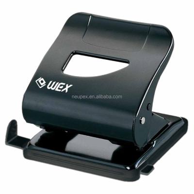 China Punching 2 Holes School Stationery Office Professional High Quality Heavy Duty Metal Cover 25 Sheets 2 Hole Paper Punch for sale