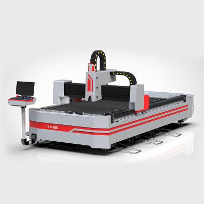 China Laser CUTTING High Quality FHBS Fiber Laser 1500 Watt 4000w Metal Iron Sheet Small Laser Cutting Machine Made in Guangdong for sale