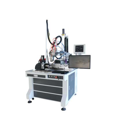 China Building Material Shops Automatic Welding Welder 4 Axis Stainless Steel Machine Laser Machine For Metal Storage Shelves for sale