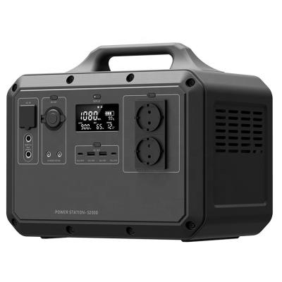 China Type C 515Wh Portable Power Station, Solar Generator with 600W Pure Sine Wave AC Outlet, Backup Battery Pack Power Supply 7 Ports for sale