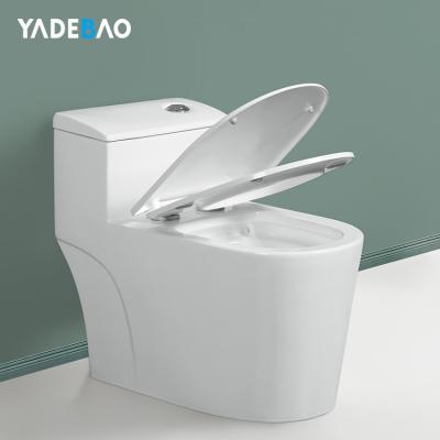 China Double-Flow DUXIN Bathroom Sanitary Ware Siphon One Piece Bathroom Toilet Sanitary Ware for sale