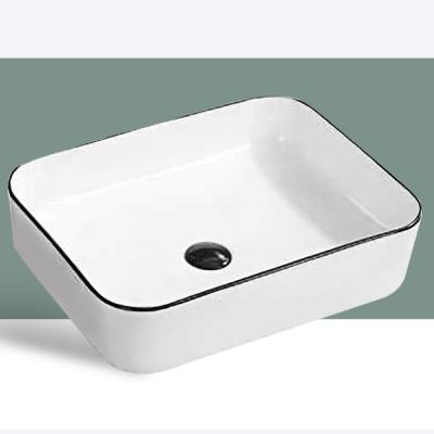 China China Manufacturers High Quality Modern Countertop Wash Basins Bathroom Sanitary Sink For Hotel for sale