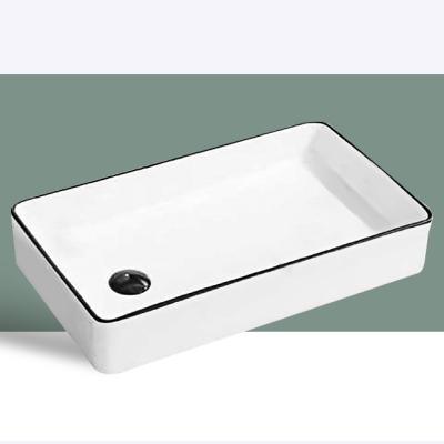 China Factory price high quality modern above counter basins bathroom marble sink for hotel for sale