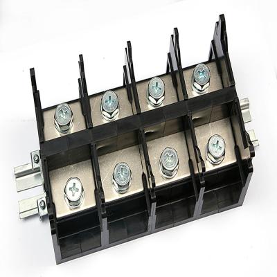 China High Current Din PC/V0 Rail Terminal Blocks KDT18-XS 600V 300A 44mm Pitch for sale