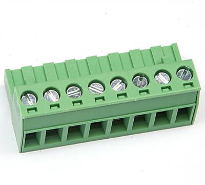 China 5.08 PCB Terminal Block XS2ESDV-5.08 300V 15A 5.08mm Pitch XS2ESDV-5.08 for sale