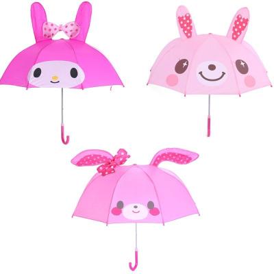 China Modern Custom Kid Umbrella Rabbit Cartoon Character Angels Animal Umbrella for sale