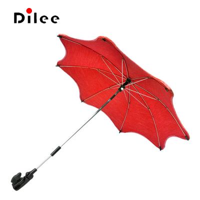 China CLASSIC Baby Stroller Parasol Cheap Rotating Umbrella Clip On Umbrella for sale