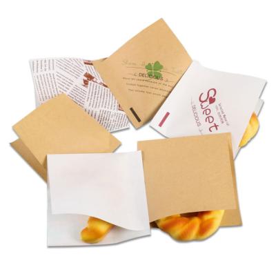 China Greaseproof Printed Waxed Hamburger Wrapping Foil Paper for sale