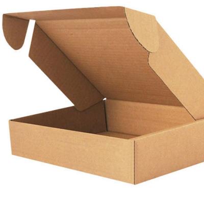 China Recycled Materials Clothing Packaging Custom Corrugated Paper Shipping Box for sale