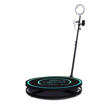 China Portable Auto 360 Slow Motion Photo Booth Morden 360 Omnidirectional Turntable Selfie Booth 360 Degree Visuals for sale