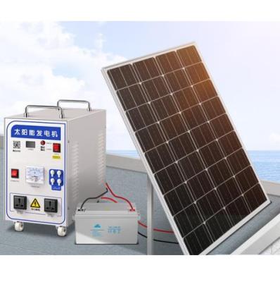 China Household Photovoltaic Power Generation Panel 220V Full Set Solar Generator Home Power Generation System for sale