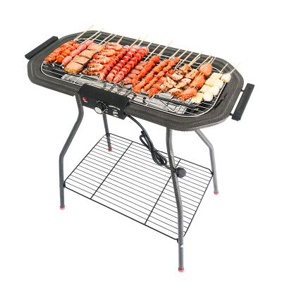 China Electricity and Charcoal Outdoor Dual Functional Home Grill or BBQ Use Outdoor with Oil Leakage Pan BBQ Grill for sale