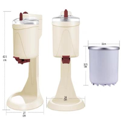 China Hotel 20w 3kgs 1000ml small household parfait maker ice cream maker machine for sale