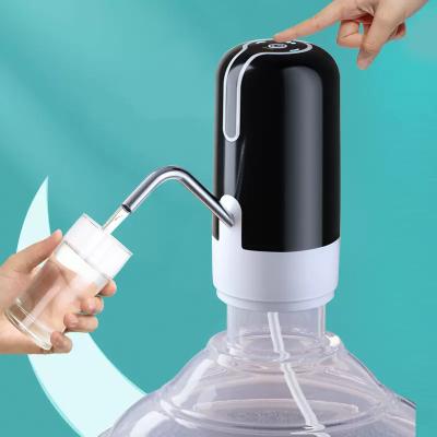 China Hotel USB Rechargeable Drinking Bottle 5 Gallon Portable Electric Mini Desktop Automatic Pump Water Dispenser for sale