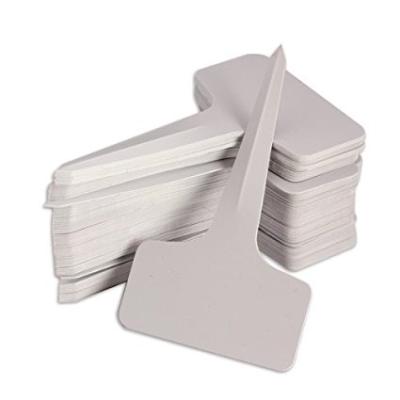 China Waterproof 100 Pcs 6 x 10cm Plastic Plant T-Type Tags for sale