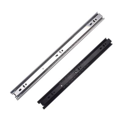 China Modern Telescopic 3 Fold Ball Bearing Drawer Slide Rail for sale